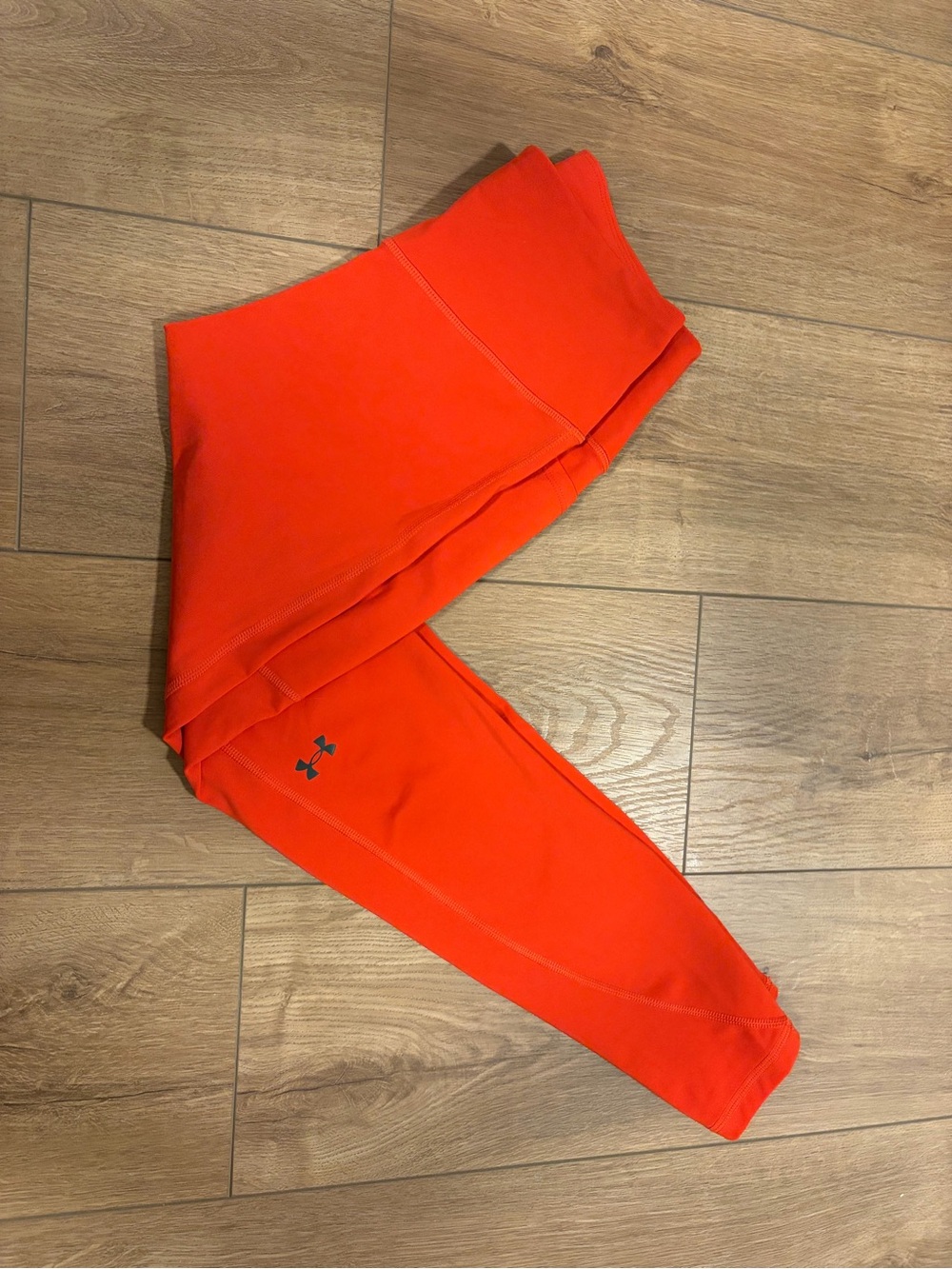 Under Armour Bright Orange' Athletic Leggings